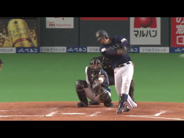 【5回表】お手本のような内角さばきでバファローズ・山崎勝が同点タイムリー!! 2017/9/17 F-Bs