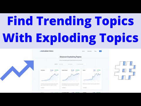 Exploding Topics Tutorial In Hindi // Find Trending Topics & Get More Traffic // Trend Finding Tools