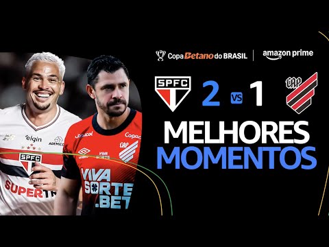 SÃO PAULO 2 x 1 ATHLETICO | MELHORES MOMENTOS | OITAVAS DE FINAL | COPA DO BRASIL 2025