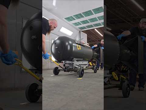 THE WEAPON THAT CHANGED THE WORLD FOREVER - "Little Boy" L-11 ATOMIC BOMB dropped on Hiroshima Japan