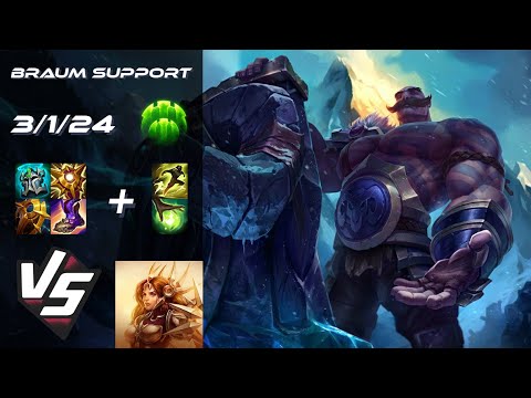 SUPPORT Braum vs Leona - NA Challenger Patch 25.S1.5
