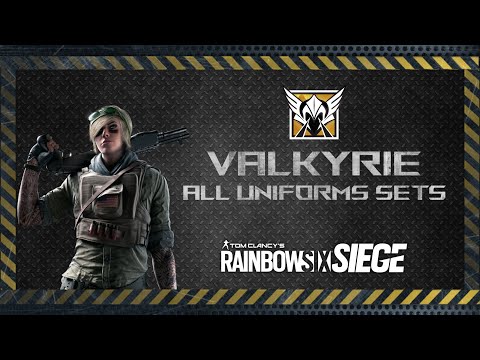 Valkyrie All Uniforms including Elite and DEV Skin - Rainbow Six Siege