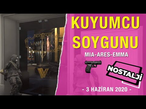 EIGHTBORN NOSTALJİ - SOYGUN NASIL YAPILIR? Mia, Ares ve Emma kuyumcu soyuyor! Usta şöförlük içerir!