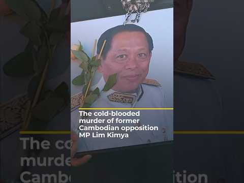 The cold-blooded murder of former Cambodian opposition MP Lim Kimya | 101 East #shorts