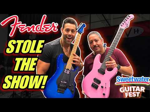‼️Fender walked us through their INCREDIBLE guitar lineup at Sweetwater Guitar Fest 2025! 😱