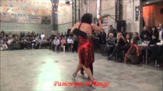 CORINA DE LA ROSA y JULIO BALMACEDA  bailando el vals TRISTEZA CRIOLLA en LA MILONGA DEL MORAN