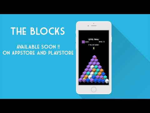 The Blocks - Gameplay - Inspired by classic QBert - Beta Stage - Publisher : Digitype