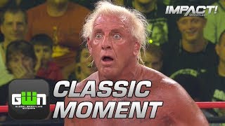 Jay Lethal Pulls Down Ric Flair&#39;s Trunks (TNA Victory Road 2010) | Classic IMPACT Moments