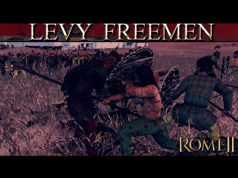 Total War Rome 2 - 10 Ways to Say Levy Freemen