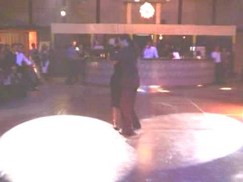  Melina Sedó  and  Detlef Engel  are  dancing  to  the  tango  "  Llorar Por Una Mujer  "