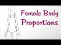 How To Draw Manga Female Body Proportions