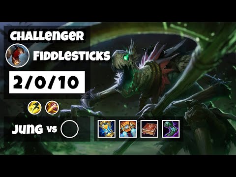 Fiddlesticks vs Xin Zhao NA Challenger JUNGLE (2/0/10) - v11.18