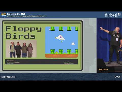 Lightning Talk: Teaching the NES - What 6502 Assembly Reveals About Modern C++ - Tom Tesch