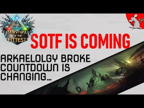 ARK SOTF BATTLE ROYALE IS COMING! EXTINCTION COUNTDOWN! ARKAEOLOGY EVENT BROKE!