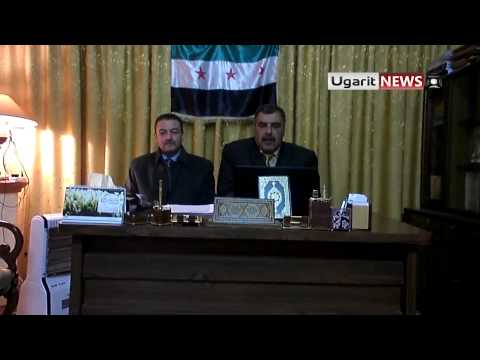 انشقاق القاضي عبد الإله أحمد مستشار محكمة الجنايات في حلب وانضمامه إلى مجلس القضاء السوري الحر