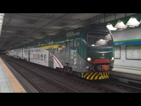 TRENO TSR TRENORD | R3 007 | S1 per SARONNO! stazione di Milano Lancetti!
