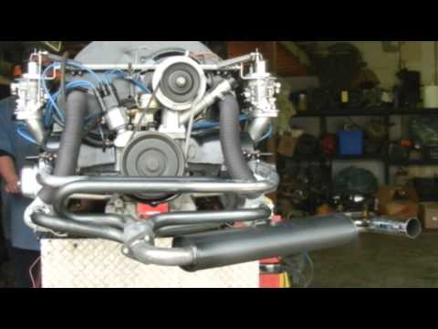 VW  Air Cooled Type 1 2110 CC Engine Dyno Pull