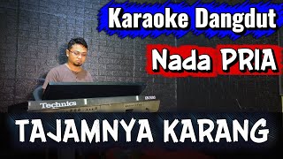 Download lagu TAJAMNYA KARANG ( DANGDUT ) - Karaoke Nada PRIA mp3