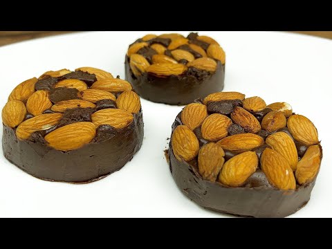 Chocolate pleasure in 5 minutes. No added sugar. homemade sweets