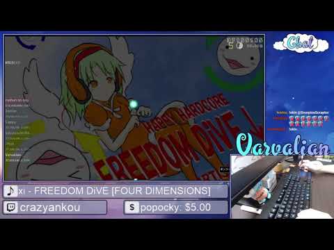 [Live] Varvalian | xi - FREEDOM DiVE [FOUR DIMENSIONS] +HR 99.29% {#2 796pp FC} - osu!
