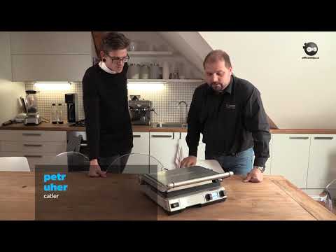 Elektrinis grilius Sage BGR820BSS Grilis Kontaktowy video
