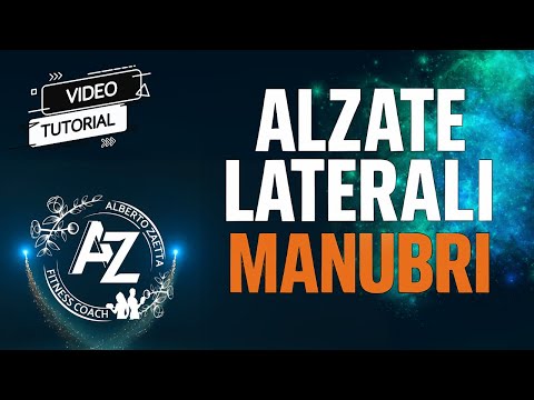 Alzate laterali con manubri