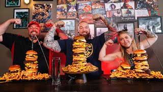 Iceland's Burger Tower Challenge w/ Thor The Mountain Bjornsson & Randy Santel