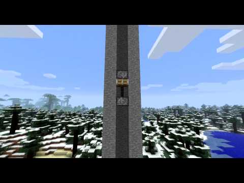 ultrakatiz - Minecraft redstone creations - Slow but small elevator
