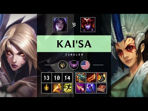 Kai'Sa Jungle vs Shyvana - NA Master Patch 25.13