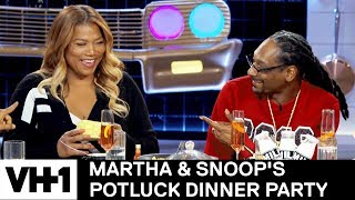 Queen Latifah&#39;s Secret Stress Reliever ‘Sneak Peek’ | Martha &amp; Snoop&#39;s Potluck Dinner Party