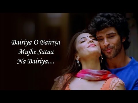 Bairiyaa Lyrical - Ramaiya Vastavaiya | Girish Kumar & Shruti Haasan | Best of Atif ASlam & Shreya G