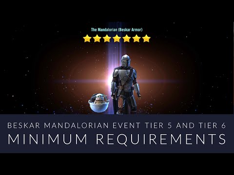 How to clear tier 5 to tier 6 - Minimum requirements - Beskar Mandalorian Legendary event