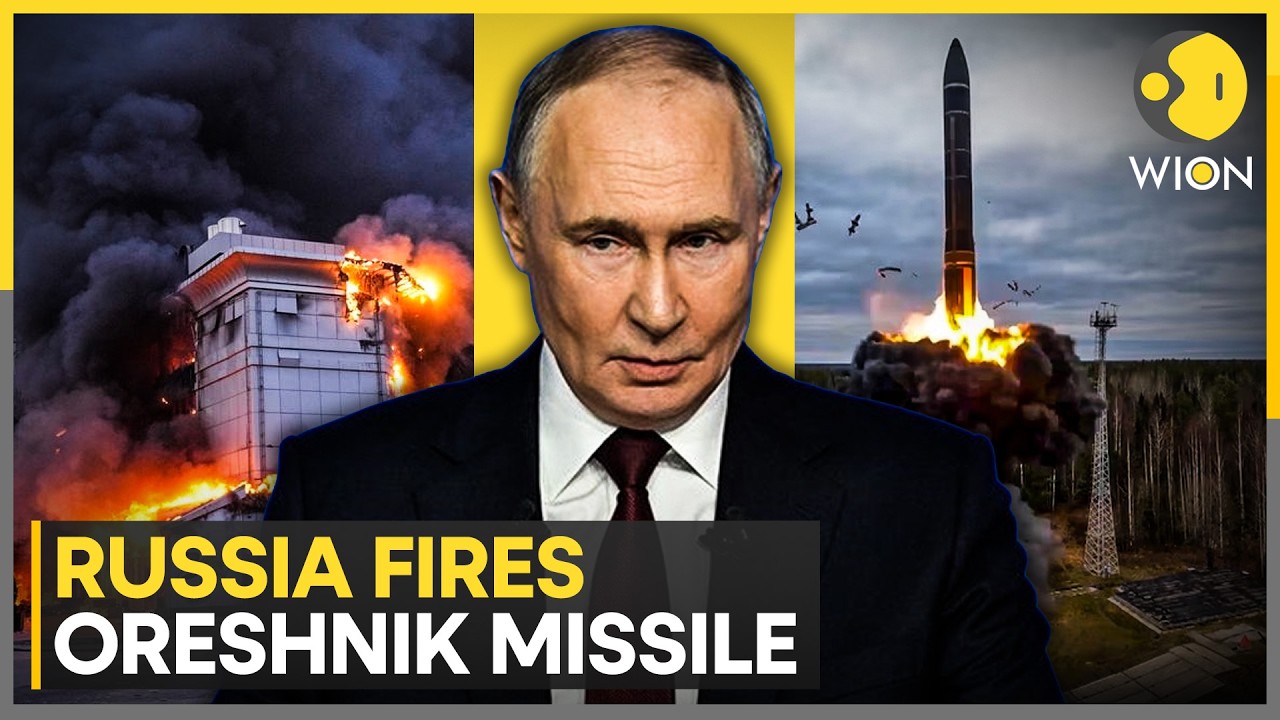 Russia-Ukraine War LIVE: Russia Fires Oreshnik Missile On Ukraine, Massive Escalation Fears | WION
