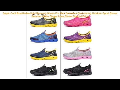 Super Cool Breathable light Running Shoes For Men Sneakers Cushioning Video