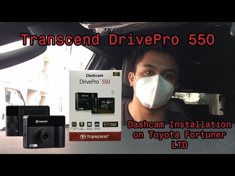 „TRANSCEND DrivePro 620“ dviguba vaizdo registratorius, 32 GB x 2, dviguba kamera, 1080P, „Sony“ jutiklis, GPS video