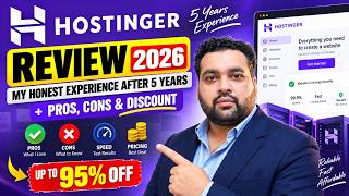 Hostinger Review 2026: My Honest Experience After 5 Years + Pros, Cons