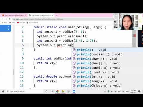 Dearpiggys Intermediate Java Method Overloading