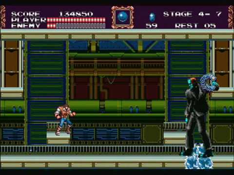 Castlevania: Bloodlines - No Damage Run - Stage 4