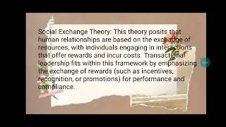 Transactional leadership Style