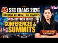 Important Conference And Summit 2026 Summits And Conferences 2026 Current Affairs By Krati Mam