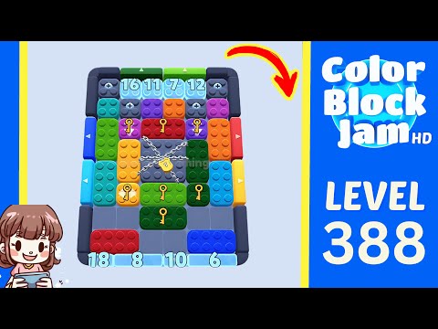 Color Block Jam Level 388 Solution Walkthrough