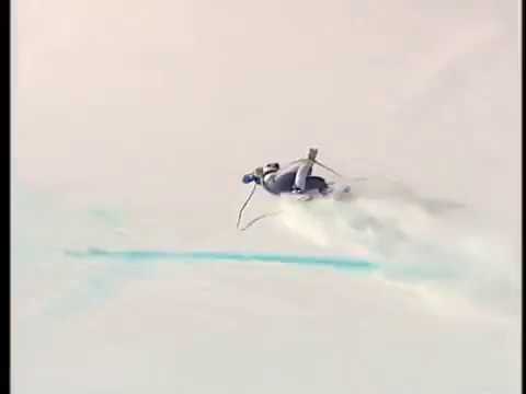 Alpine Skiing - 2006 - Men's Downhill - Deneriaz massive crash in Are