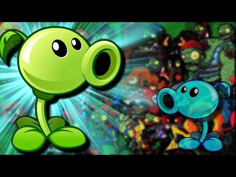 Very Hard Zombies vs Peashooter Max Level ► Plants vs. Zombies 2: It's About Time