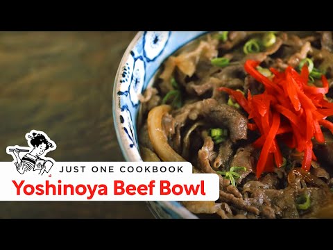 Como fazer tigela de carne Yoshinoya (Gyudon) (receita)