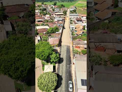 Asfaltamento da Rua Terezinha Luna- #pingodaguamg  #drone