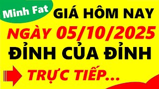 Giá vàng hôm nay ngày 05/10/2025 - giá vàng 9999, vàng sjc, vàng nhẫn 9999,...