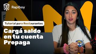 Cómo funciona la cuenta prepaga en Rapiboy