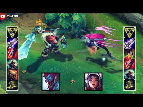 IRELIA vs TRUNDLE FULL BUILD FIGHTS & Pentakills!