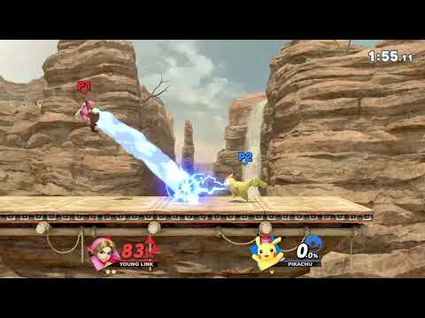 Elite Smash - Young Link vs Pikachu