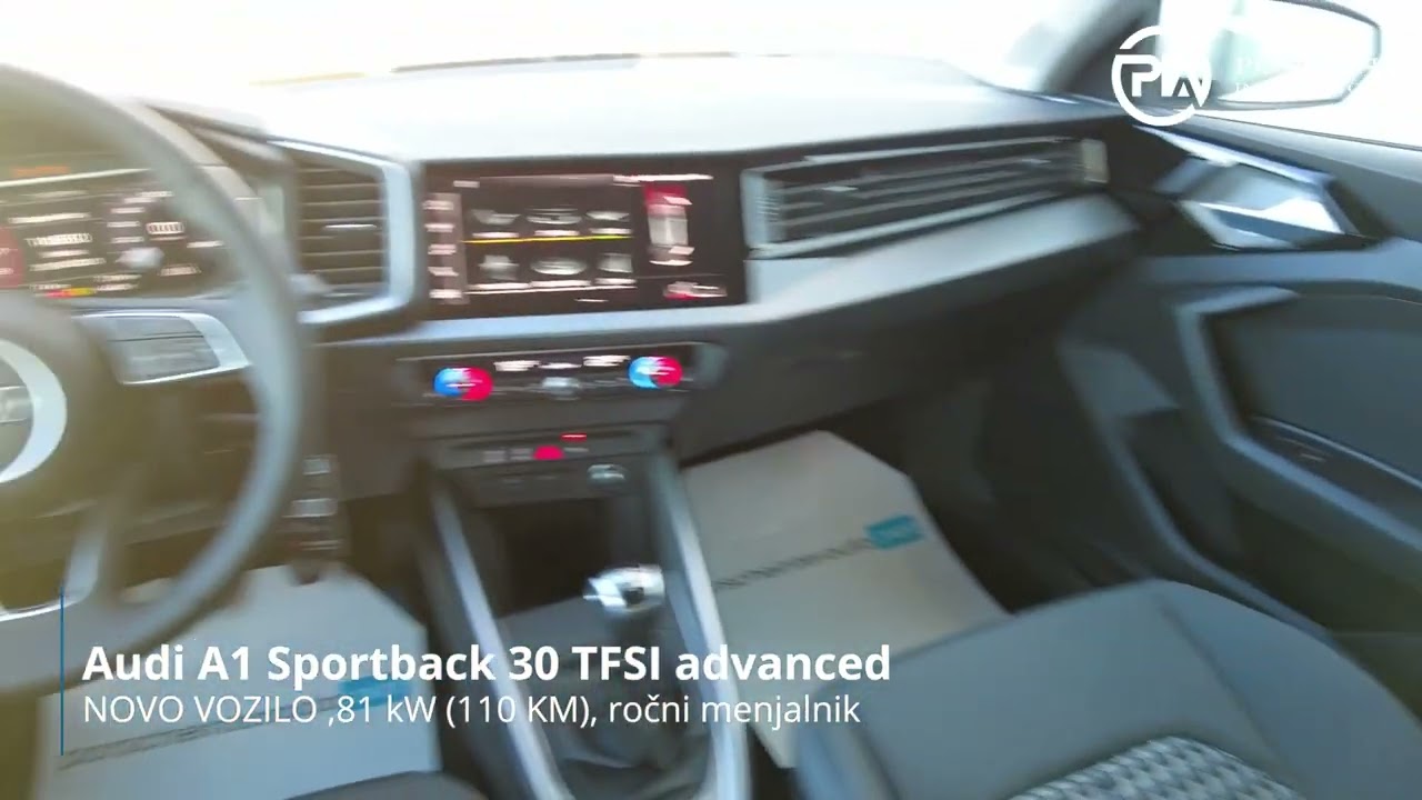 Audi A1 Sportback 30 TFSI advanced - NA ZALOGI